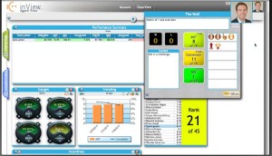 FIGURE 3: With inView from inContact, individual agents can set up a unique profile, earn badges and points, or play to win by setting up gaming challenges with other agents.